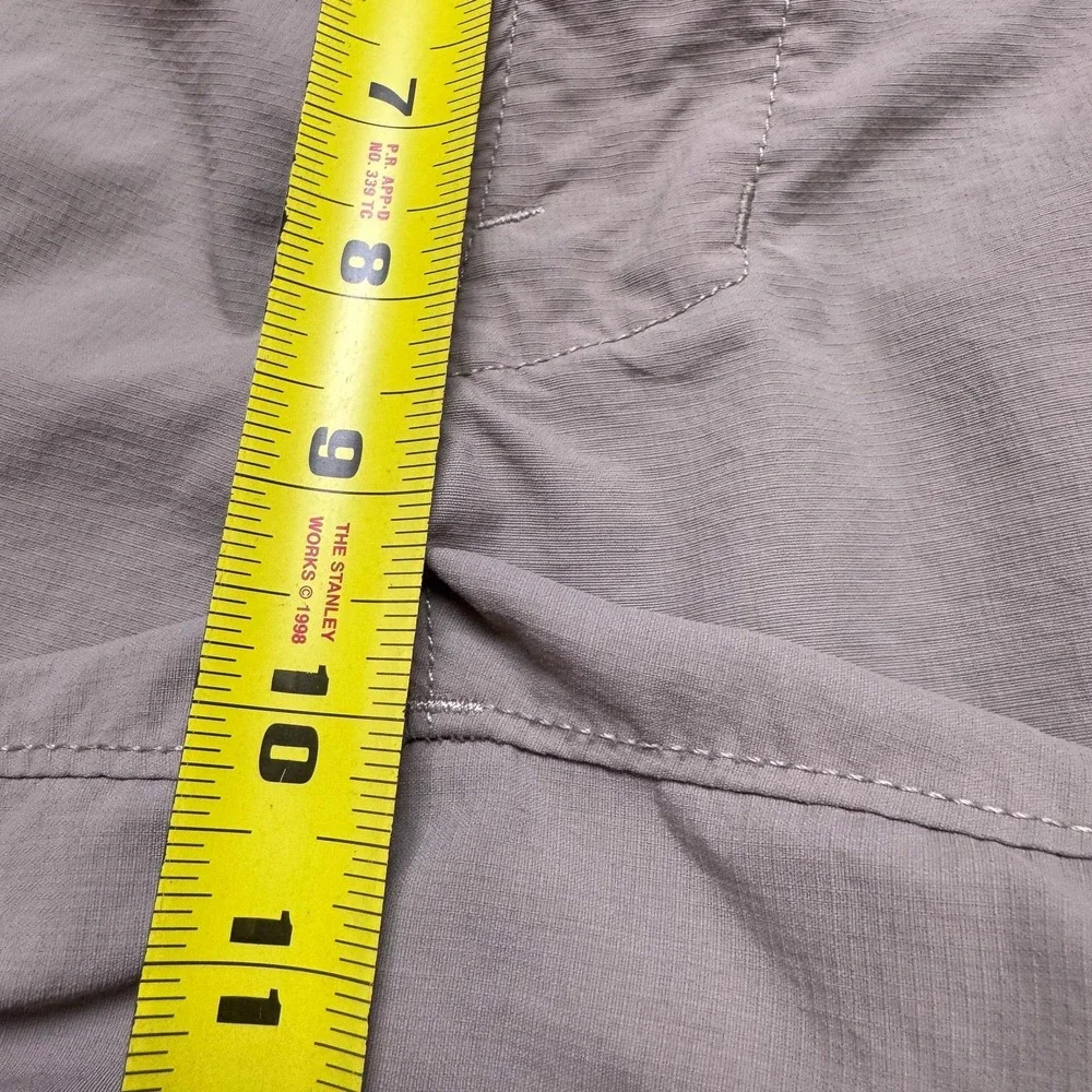 North Face Shorts Mens Large Nylon Hiking Outdoor Zip Cargo‎ Pockets Lightweight
